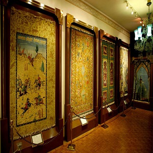 فرش چوگان-موزه فرش رسام عرب زاده